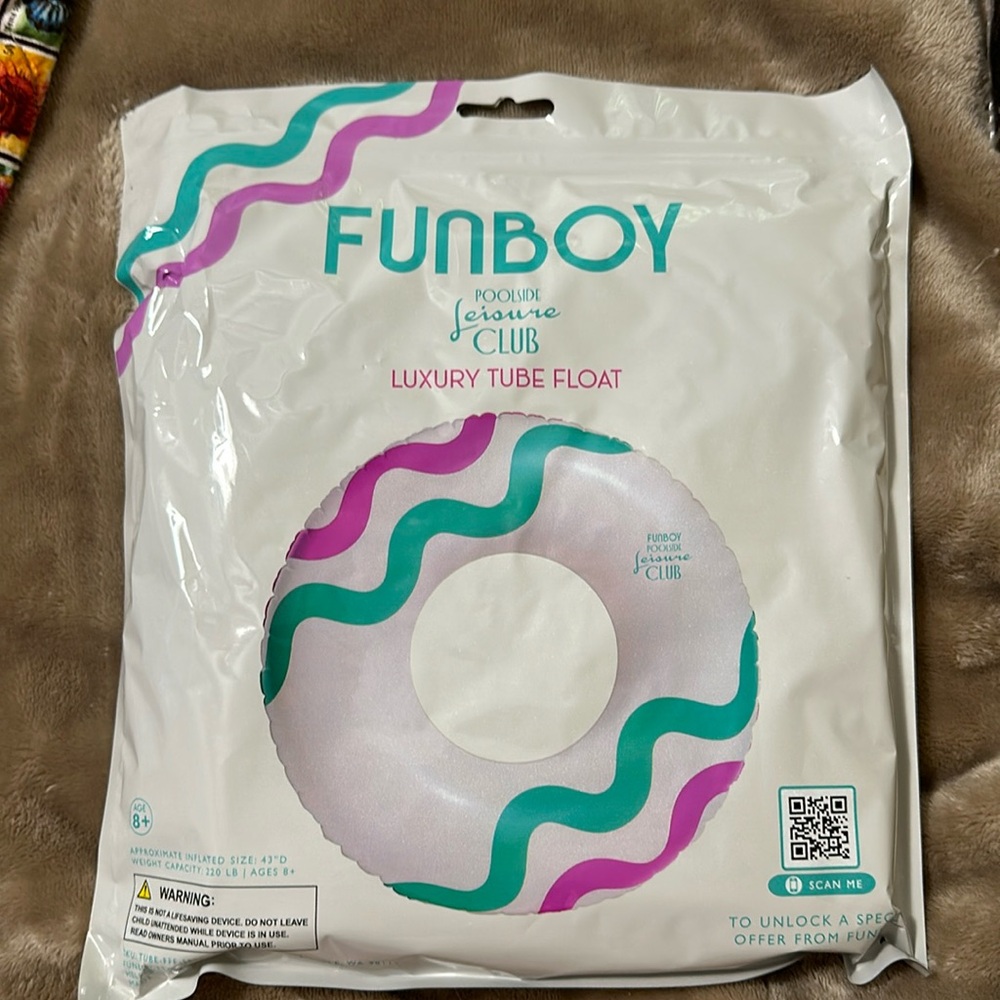 FunBoy tube float! BNWT